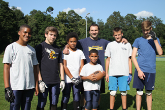 Die Hanau Hornets spielten mit den Hockeykinder 